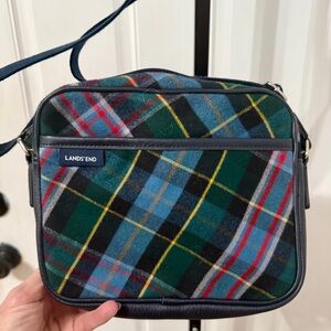 Lands' End Crossbody Camera Style Bag Purse